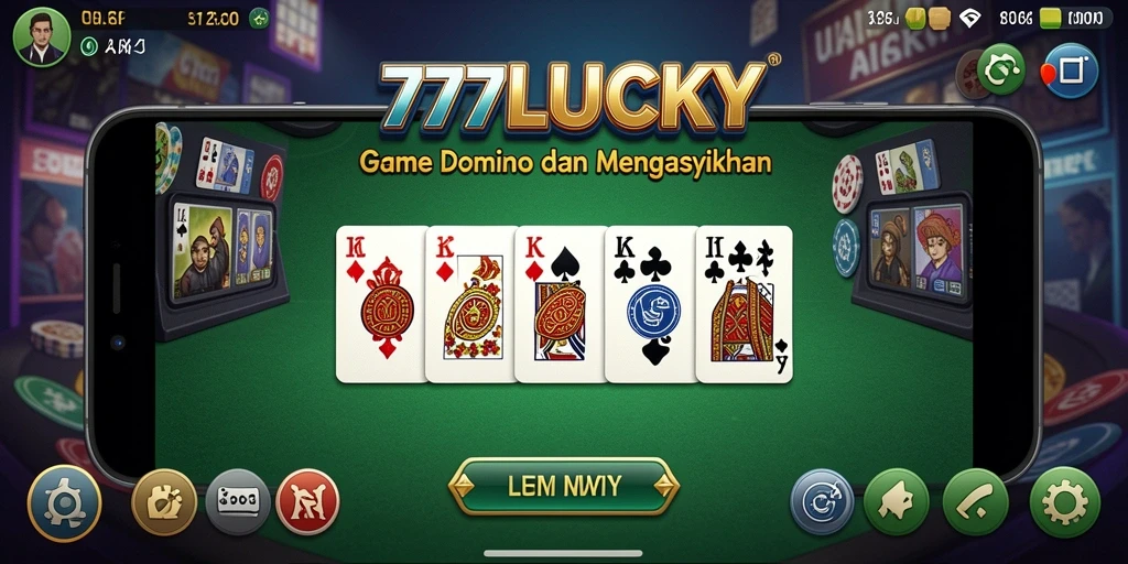 Tampilan gameplay 777LUCKY yang menarik dan mendebarkan.