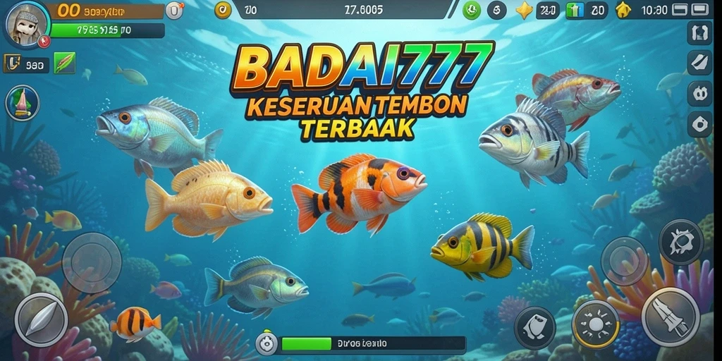 Gameplay seru Tembak Ikan di BADAI777