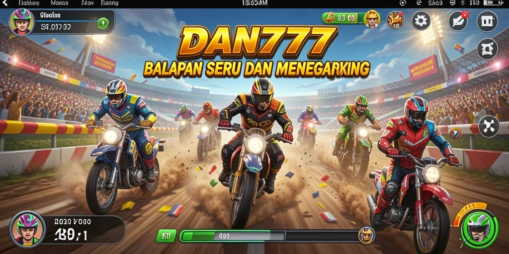 Tampilkan gameplay menarik dari balapan cepat dan menegangkan.