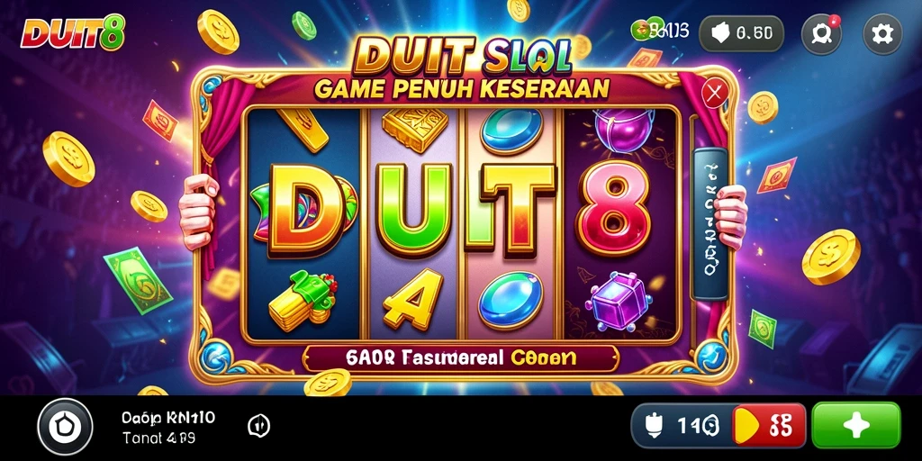 Screenshot gameplay DUIT8 yang menampilkan keseruan slot.
