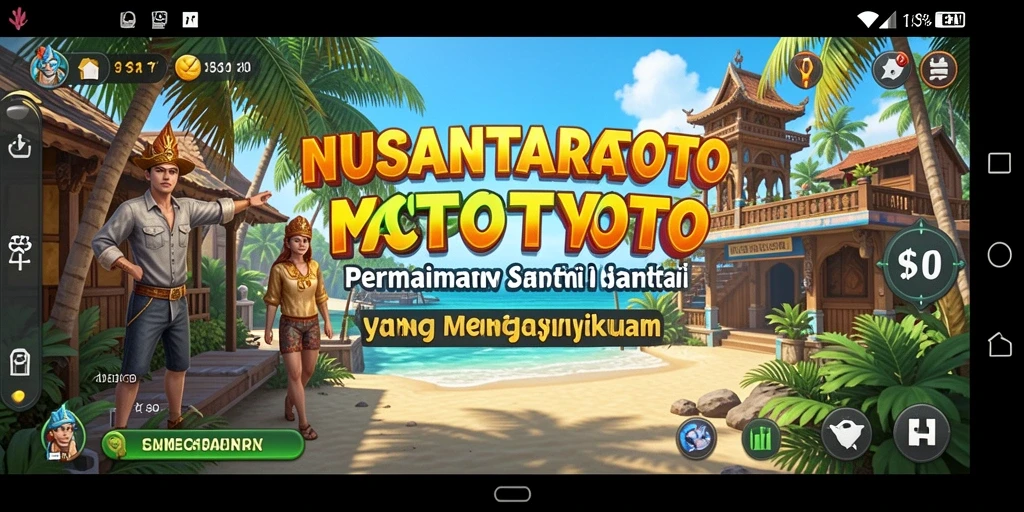 Screenshot menunjukkan gameplay NUSANTARATOTO yang seru dan menarik.