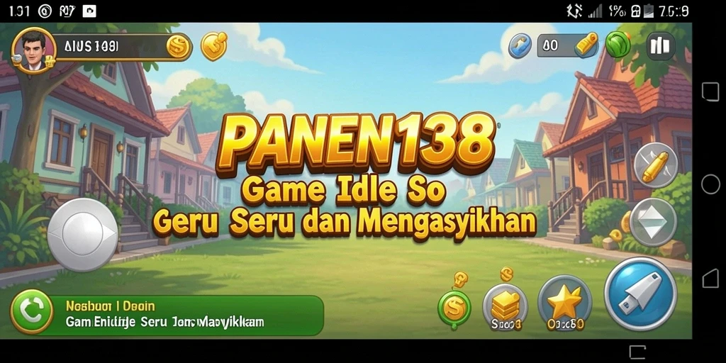 Screenshot gameplay PANEN138 yang menampilkan aktivitas panen yang seru.