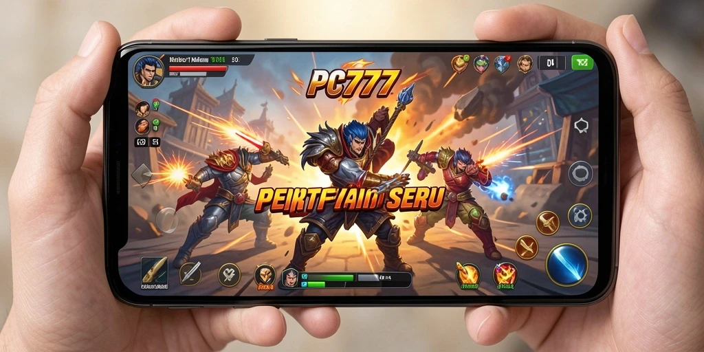 Tampilan gameplay mendebarkan dari PC777 dalam pertempuran TPS.
