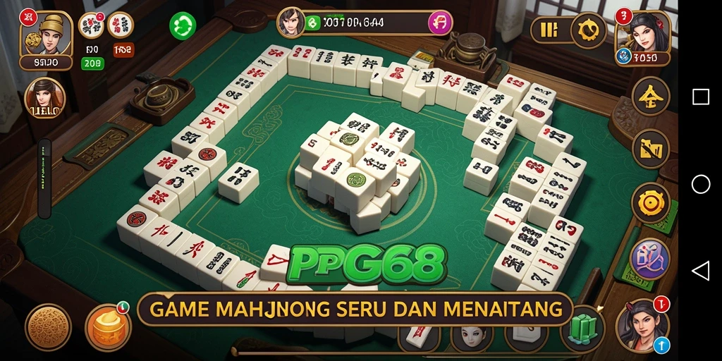 Gameplay Mahjong yang seru dan menantang di PGG68.
