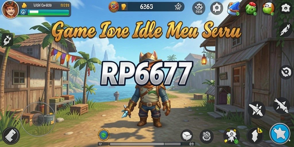 Tampilan gameplay RP6677 yang asyik dan menawan.