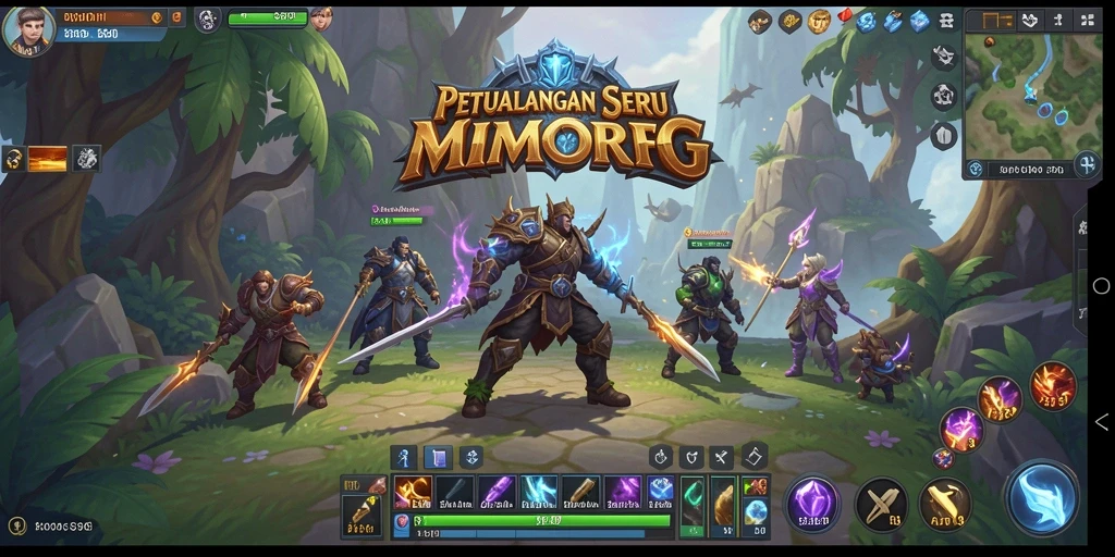Tampilan gameplay S80 yang mendebarkan dalam petualangan MMORPG.