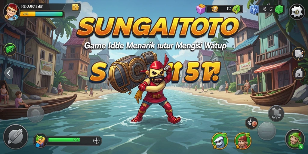 Screenshot SUNGAITOTO menampilkan gameplay Idle yang menarik.